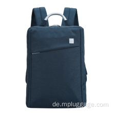 Solid Color Fashion Business Laptop Rucksack Custom